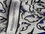 Vorschaubild 3 von Bluse Damen 38/M Weiß Abstrakt Muster Elegant Schleife