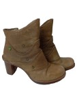 Vorschaubild 1 von Damen Stiefelette Gr. 38 Braun Leder Casual Vintage