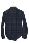 Vorschaubild 2 von abercrombie and fitch Hemdbluse Damen Gr. 32/XXS Blau Kariert Casual
