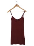 Vorschaubild 1 von Freizeitkleid Damen 34/XS Braun Elegant Trägerkleid