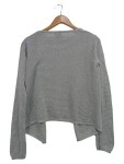 Vorschaubild 2 von Strickjacke Damen Gr. 34/XS Grau Casual Elegant Cardigan