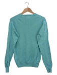 Vorschaubild 2 von Herren Pullover M/48 Blau Baumwolle Klassisch Elegant