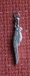 Vorschaubild 2 von Charm Anhänger Papagei Silber Edelstahl 5 cm Damen Elegant