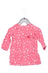 Vorschaubild 1 von Kinder Freizeitkleid Rosa Blumenmuster Gr. 86 Baumwolle