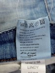 Vorschaubild 5 von Damen Jeans Straight Leg W26/L32 Blau Baumwolle Elasthan Lindy