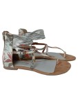 Vorschaubild 1 von Sandaletten Damen Gr. 38 Mehrfarbig Bohemian Vintage Streetwear TREND