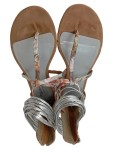 Vorschaubild 2 von Sandaletten Damen Gr. 38 Mehrfarbig Bohemian Vintage Streetwear TREND