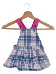 Vorschaubild 1 von Engee Jeanskleid Kinder Mädchen Gr. 74 Kariert Mehrfarbig Casual Baumwolle