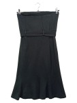 Vorschaubild 2 von Damen Etuikleid Gr. 34/XS Schwarz Elegant Klassisch