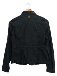 Vorschaubild 2 von Leichte Jacke Damen 34/XS Schwarz Baumwolle Streetwear Casual