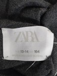 Vorschaubild 3 von Kinder Pullover Rollkragen Grau Gr. 164 Viskose Basic