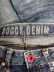 Vorschaubild 3 von Damen Jeans Slim Fit W25/34 Blau Stretch Denim Hose
