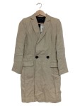Vorschaubild 1 von Damen Klassischer Leinen Mantel Beige Gr. 34/XS Elegant Business