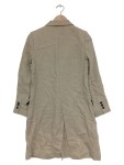 Vorschaubild 2 von Damen Klassischer Leinen Mantel Beige Gr. 34/XS Elegant Business