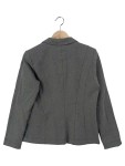 Vorschaubild 2 von Blazer Damen Klassisch Elegant Grau Gr. 36 Business Büro Langarm
