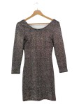 Vorschaubild 1 von & OTHER STORIES Damen festliches Kleid 34/XS Schwarz Glitzer Cut-Out Elegant