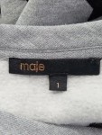 Vorschaubild 3 von Damen Sweatshirt Grau Sterne Gr. 40/L Langarm Streetwear Vintage