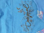 Vorschaubild 3 von Damen Freizeitkleid Gr. 32/XXS Blau Blumenmuster Bohemian