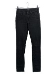 Vorschaubild 1 von High Waist Jeans Straight Leg Damen W26/34/XS Schwarz Baumwolle