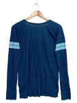 Vorschaubild 2 von Langarmshirt Damen 34/XS Blau Sportlich Logo Print Casual
