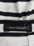 Vorschaubild 3 von Damen Pullover Gr. 36/S Gestreift Schwarz Weiß Klassisch