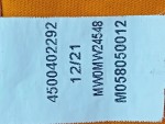 Vorschaubild 5 von T-Shirt Herren Gr. S Orange Logo-Print Baumwolle