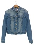 Vorschaubild 1 von Damen Jeansjacke Gr. 34/XS Blau Casual Streetwear Vintage