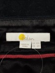 Vorschaubild 3 von Damen Bleistiftrock Gr. 38/M Blau Baumwolle Business Elegant