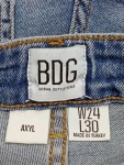Vorschaubild 4 von URBAN OUTFITTERS Damen Jeans Straight Leg W24/32/XXS Blau Casual