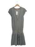 Vorschaubild 1 von Damen Freizeitkleid Gr. 38/M Grau Leinen Elegant Casual