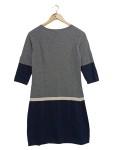Vorschaubild 2 von Damen Freizeitkleid Gr. 36/S Wollmischung Mehrfarbig Gestreift