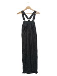 Vorschaubild 2 von & OTHER STORIES Strickkleid Damen 34/XS Schwarz Maxikleid Viskose