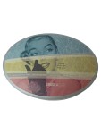 Vorschaubild 1 von Schmuckschatulle Vintage Oval Mehrfarbig Metall Dose Box