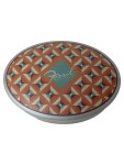 Vorschaubild 1 von Schmuckschatulle Vintage Mehrfarbig Metall Oval Geometrisch