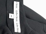 Vorschaubild 4 von Damen Freizeitkleid Gr. 40/L Schwarz Minimalistisch Polyester