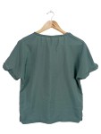 Vorschaubild 2 von Damen Bluse Grün Gr. 32/XXS Streetwear Casual