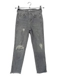 Vorschaubild 1 von Damen Jeans Slim Fit W25/34/XS Grau Strass Destroyed