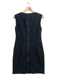 Vorschaubild 2 von Etuikleid Damen Gr. 36/S Schwarz Elegant Nieten Business Kleid