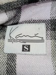 Vorschaubild 3 von Damen Sweatjacke Gr. 36/S Mehrfarbig Kariert Streetwear Vintage