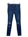 Vorschaubild 1 von Damen Destroyed Jeans W27/36 Blau Skinny Fit Casual