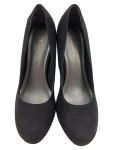 Vorschaubild 2 von Damen Plateau Pumps Gr. 38 Schwarz Elegant Klassisch 9,5cm Absatz
