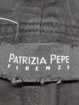 Vorschaubild 2 von Damen Stoffhose Nieten Uni Schwarz Gr. W27;38;M
