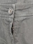 Vorschaubild 3 von Damen Stoffhose Nieten Uni Schwarz Gr. W27;38;M