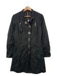 Vorschaubild 1 von Trenchcoat Damen Schwarz Gr. 36/S Elegant Klassisch Business Freizeit