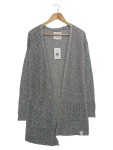 Vorschaubild 1 von Damen Strickjacke Grau Gr. 34/XS Cardigan Casual Vintage