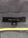 Vorschaubild 5 von Damen Stoffhose Gr. 40 Grau Business Elegant Geometrisch