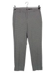 Vorschaubild 1 von Damen Stoffhose Gr. 40 Grau Business Elegant Geometrisch