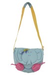 Vorschaubild 1 von Kinder Umhängetasche Elefant Blau Casual Polyester 25x22cm