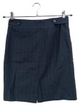 Vorschaubild 2 von Bleistiftrock Damen 36/S Blau Gestreift Business Elegant