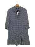 Vorschaubild 1 von Damen Blusenkleid Gr. 36/S Blau Grafisch Modern Minikleid
